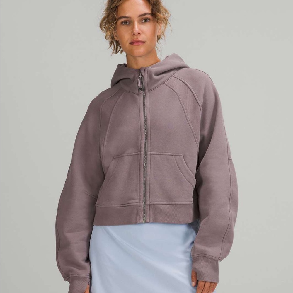 Lululemon scuba full zip Lunar Rock